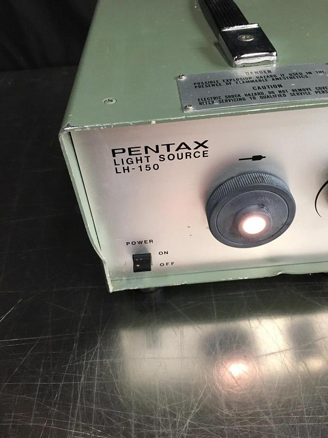 Used PENTAX LH-150 LIGHT SOURCE WARRANTY