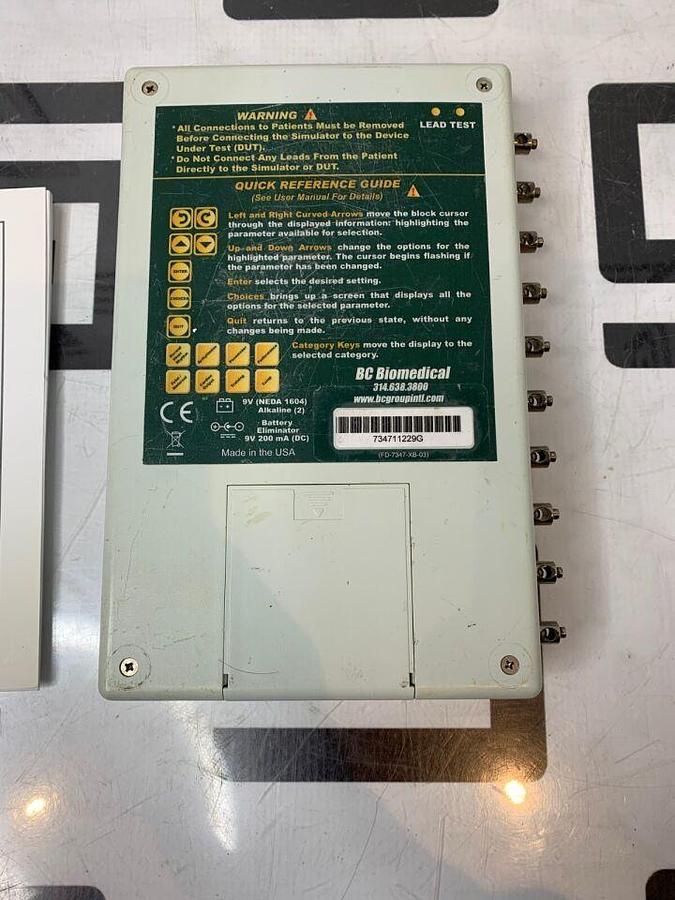 Used BC BIOMEDICAL PS-2210