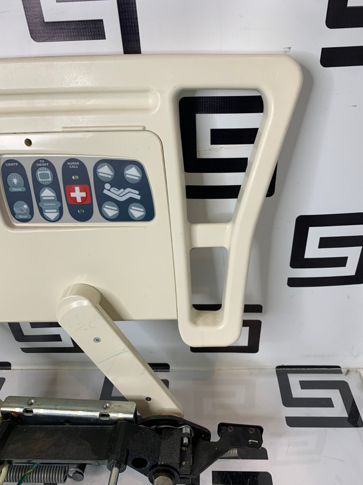 Used Stryker 3002 Secure II Hospital MED SURG BED Left Hand Siderail Controller ASSY