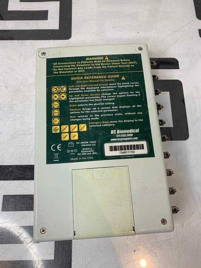 Used BC BIOMEDICAL PS-2105