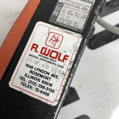 Used Richard Wolf Bernstein F1-U1 Bipolar Footswitch 2030.12 2099 Foot Pedal Switch R