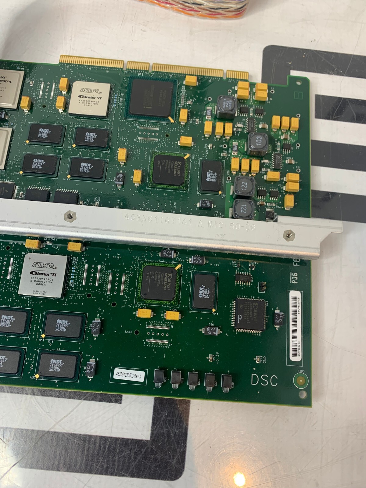 Used Philips 453561233803 REV A Dual Signal Conditioning (DSC) Board For IU22 & IE33