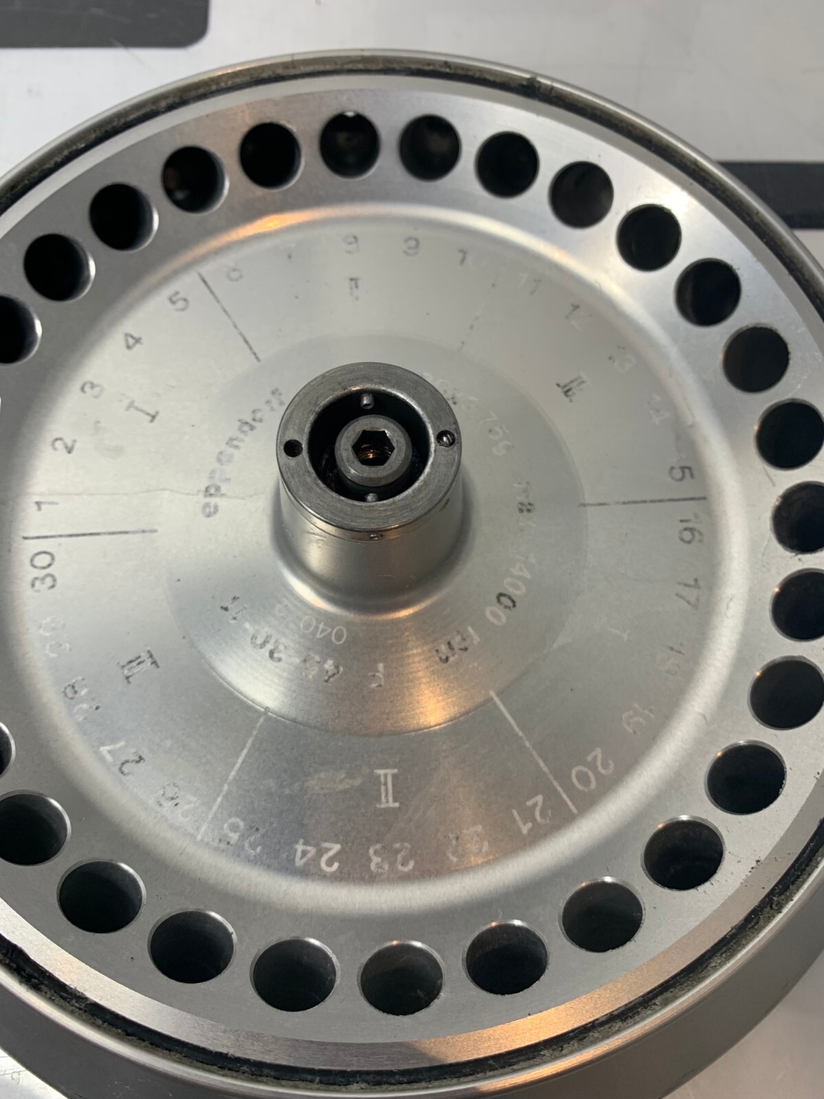 Used Eppendorf F 45-30-11 F45-30-11 30 Position Fixed Angle Rotor 5417R 5417C C