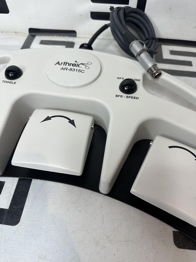 Used Arthrex AR-8315C Multifunction APS ll Footswitch w/ Cord Corded Foot 3 Pedal 