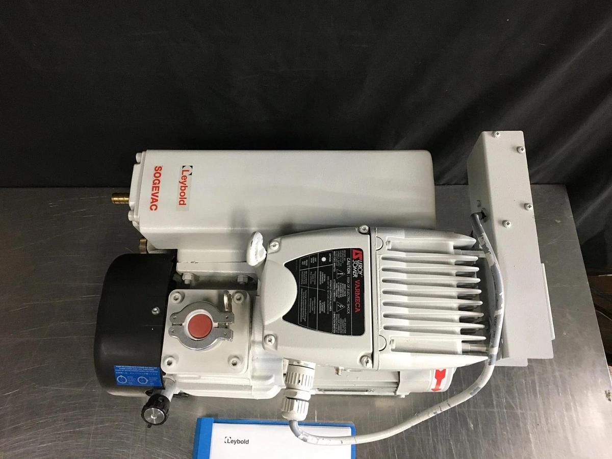 Used Leybold Sogevac SV40BI Rotary Vane Vacuum Pump SV 40/65 BIFC
