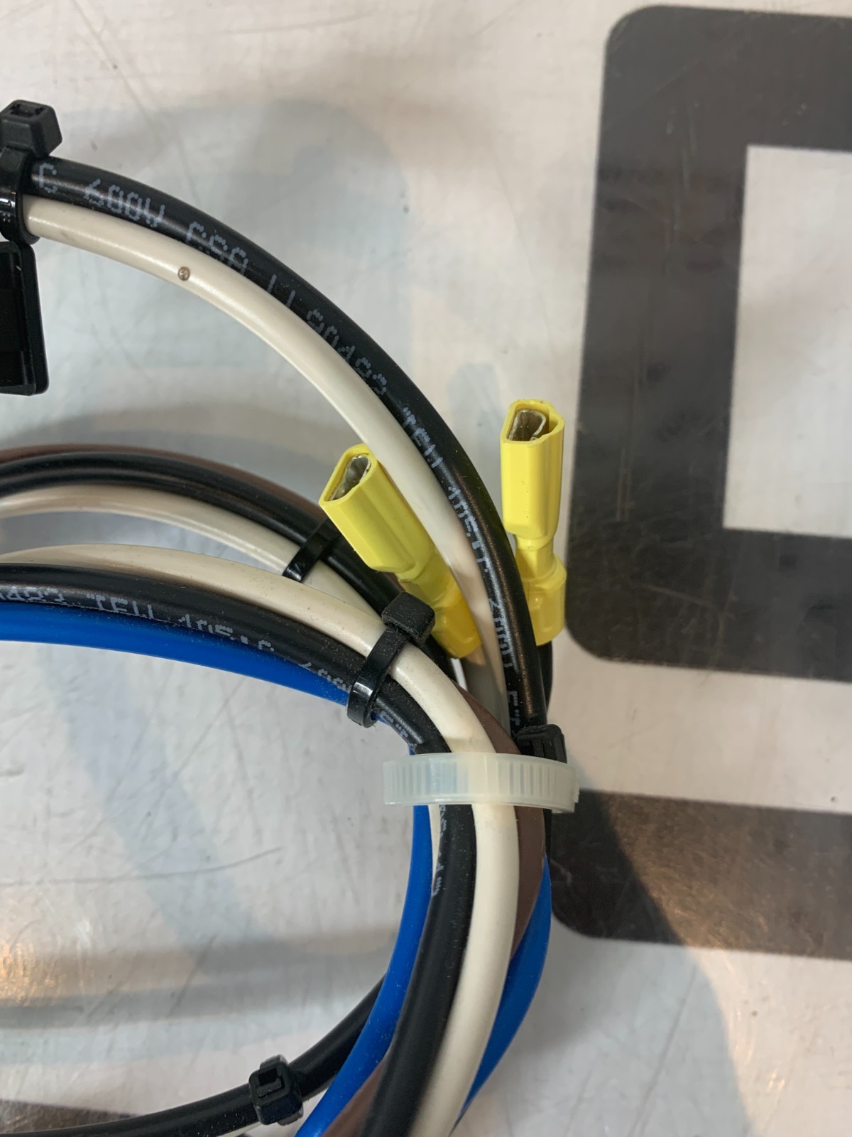 Used SciCan Bravo Wire Harness 12awg Panduit Con PN: 97526203 Power Switch WARRANTY