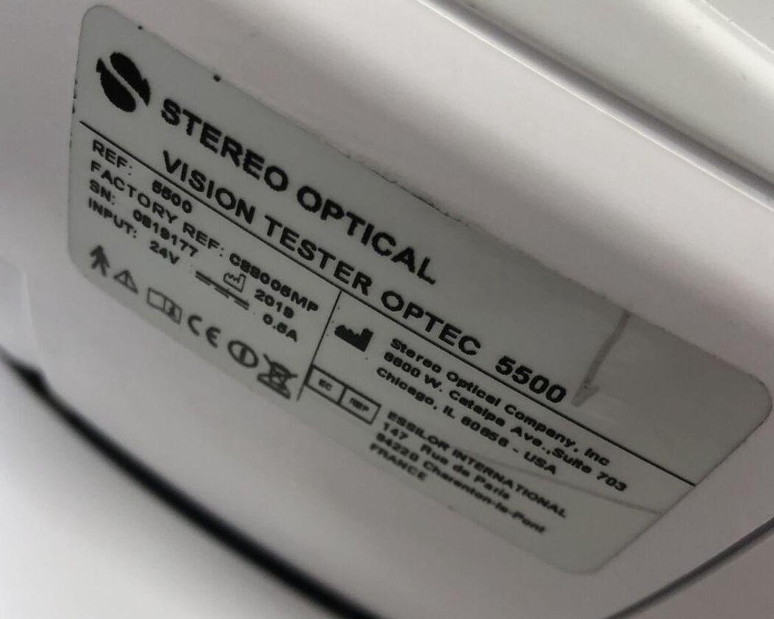 Used STEREO OPTICAL Optec 5500