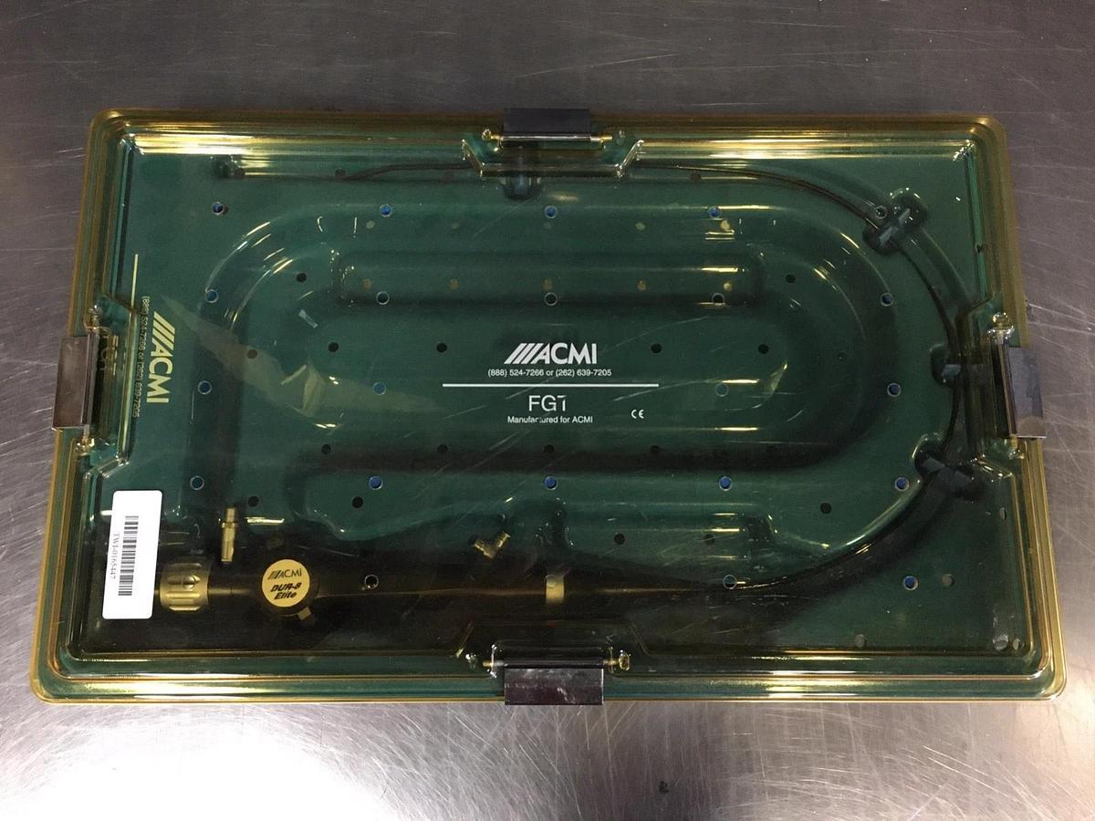 Used Gyrus ACMI DUR-8 Elite Ultra Flexible Scope with Case Clear