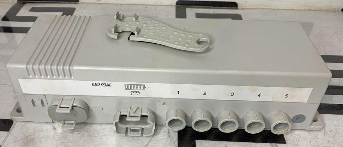 Used TransMotion TMMB 24V Video Fluoro Chair VCU KOM Control Box KOM13-K20A-040