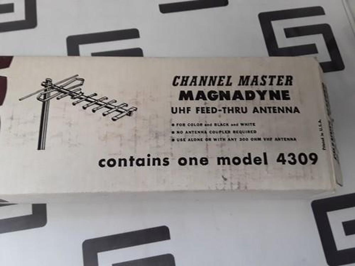 NEW Vintage Channel Master Magnadyne 300 OHM UHF Antenna Model 4309 From 1980s