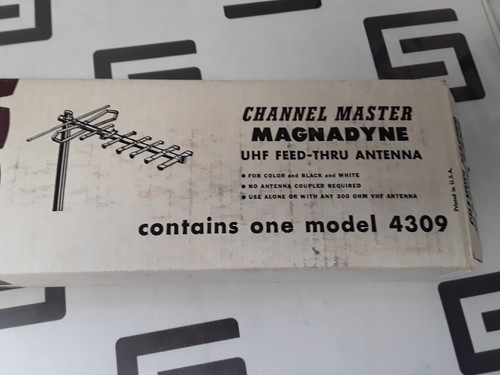 NEW Vintage Channel Master Magnadyne 300 OHM UHF Antenna Model 4309 From 1980s