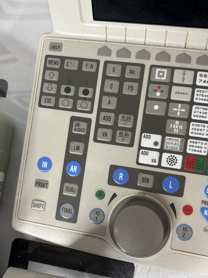 Used Marco Nidek RT-2100 Automated Digital Refractor Phoropter w/ Power Supply & Controller