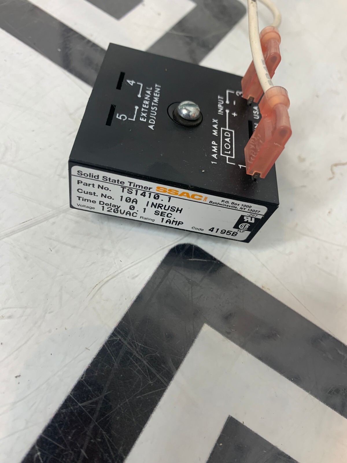 Used Time Delay Relay Kit for MIDMARK RITTER Evolution 75 OEM #002-0041-00 #MIR017