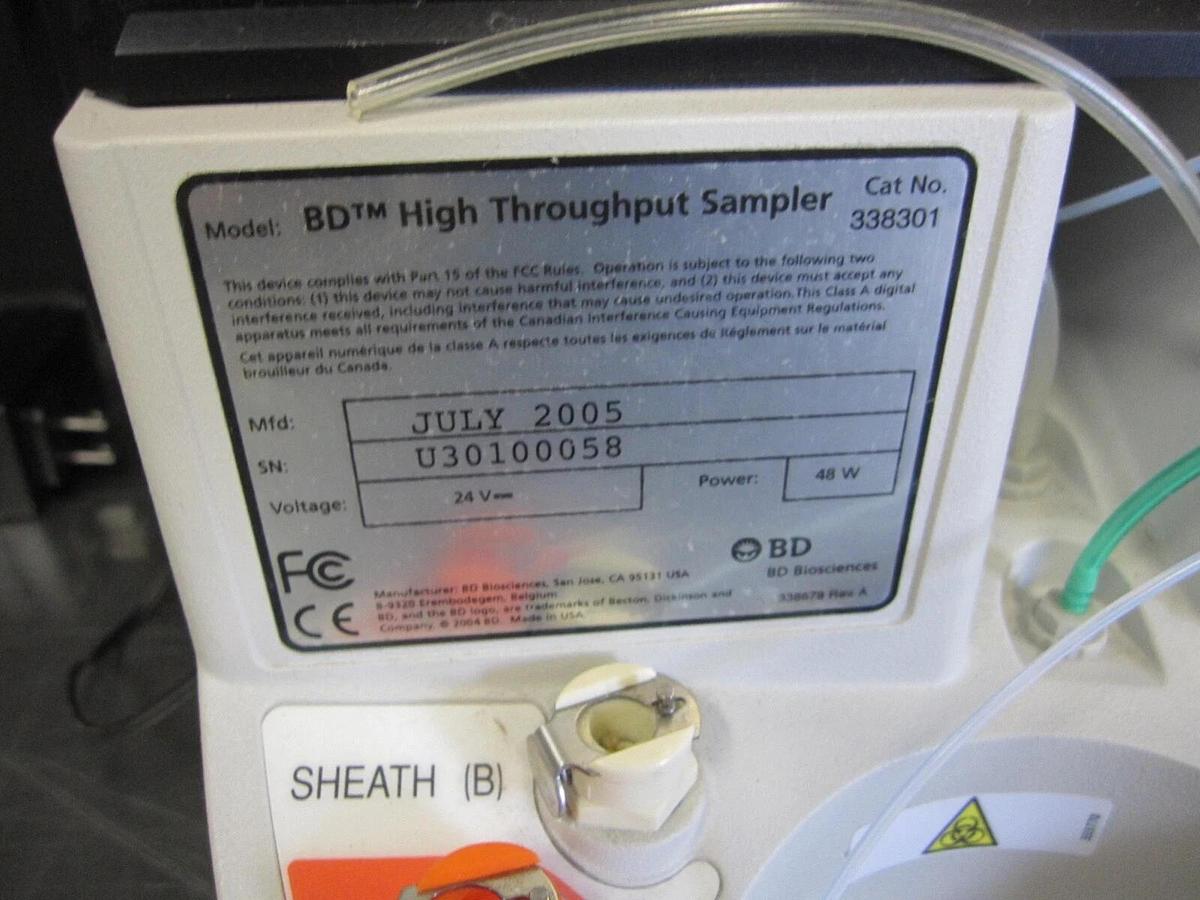 Used BD HTS High Throughput Sampler 338301 with Power