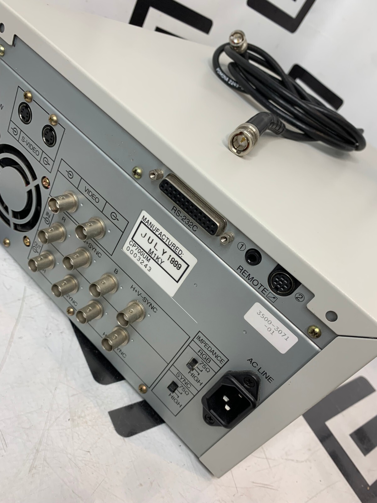 Used Mitsubishi CP700 Digital Color Thermal Printer Parallel CP700UM WARRANTY