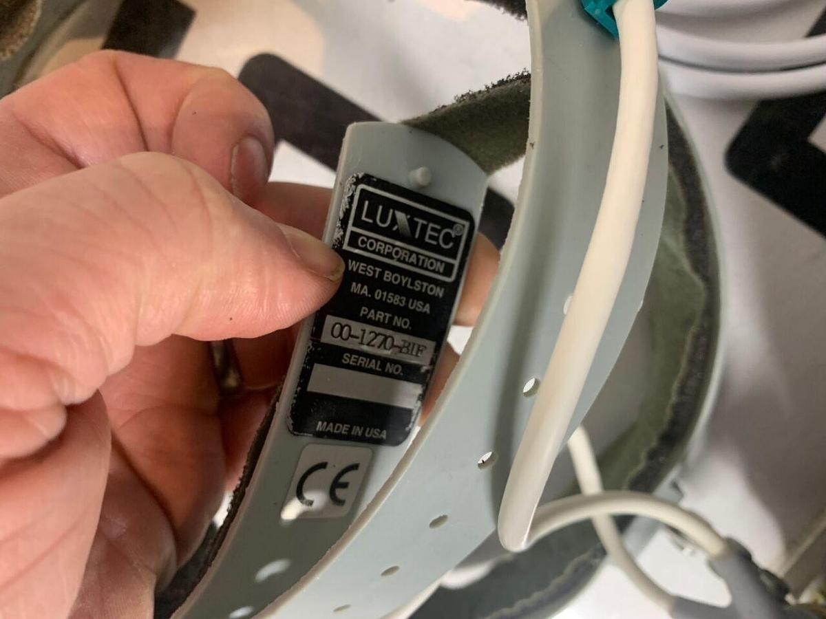 Used 01270-BIF Ultralite Plus Headlight System Headband Head Lamp Integra