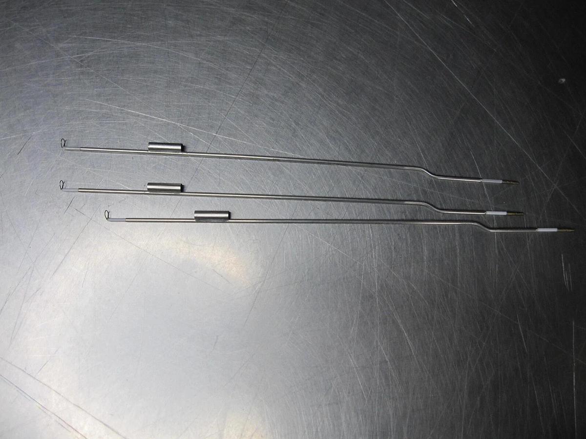 Used Lot of three CIRCON ACMI G-318 STABILIZED LOOP ELECTRODE 13FR