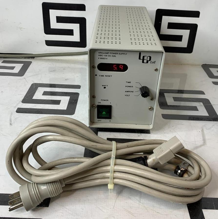 Used Carl Zeiss Stab. Arclamp power supply XBO 75 HBO 100 AC arc lamp Ludl LEP 990014