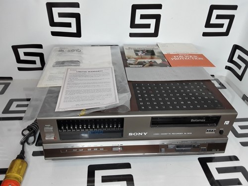 Used Sony SL-5010 Betamax Video Cassette Recorder VCR