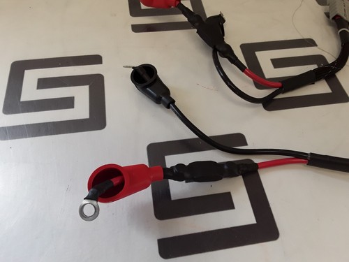 Used 2 Quantum Edge 3.0 2.0 Power Wheelchair Battery Cables  DWR1502H005-D X 3 2 + -