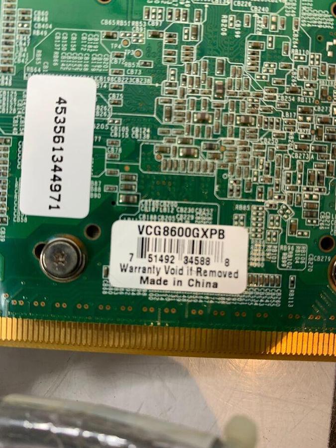 Used S-VIDEO GRAPHICS CARD