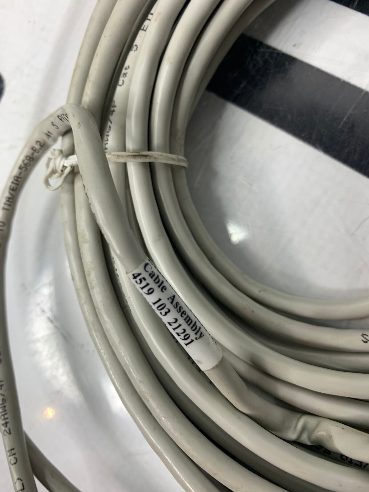 Used Gendex Orthoralix 9200 4519 103 21291 Ethernet Crossover Patch Cable Assembly