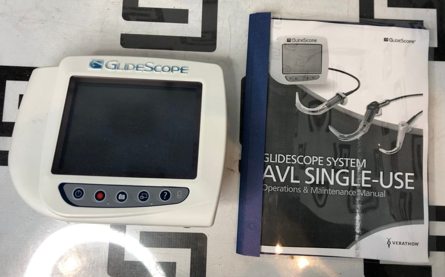 Used Verathon GlideScope AVL 0570-0338 Monitor Video Laryngoscope No Battery TESTED