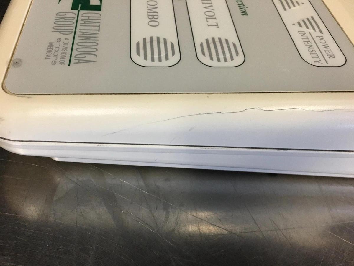 Used Chattanooga FORTE 400 Combo Therapy System. No Leads or Power Supply.