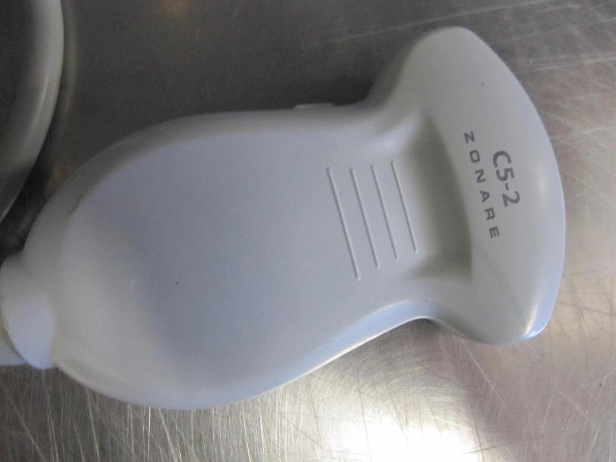 Used Zonare C5-2 Ultrasound Transducer Probe 84001 Convex Array Clear Image