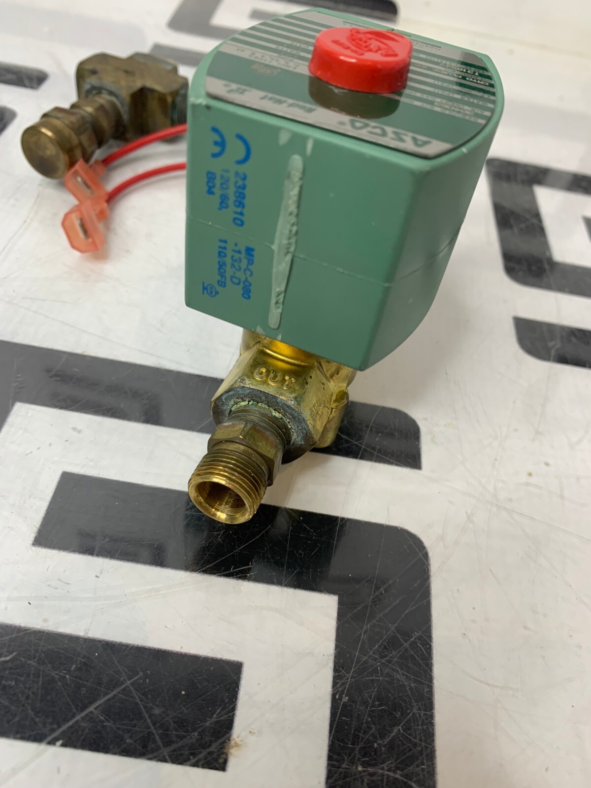 Used CryoPlus 2 Solenoid Valve ASSY. 195025 ASCO Forma Scientific 8263G205LT 304063