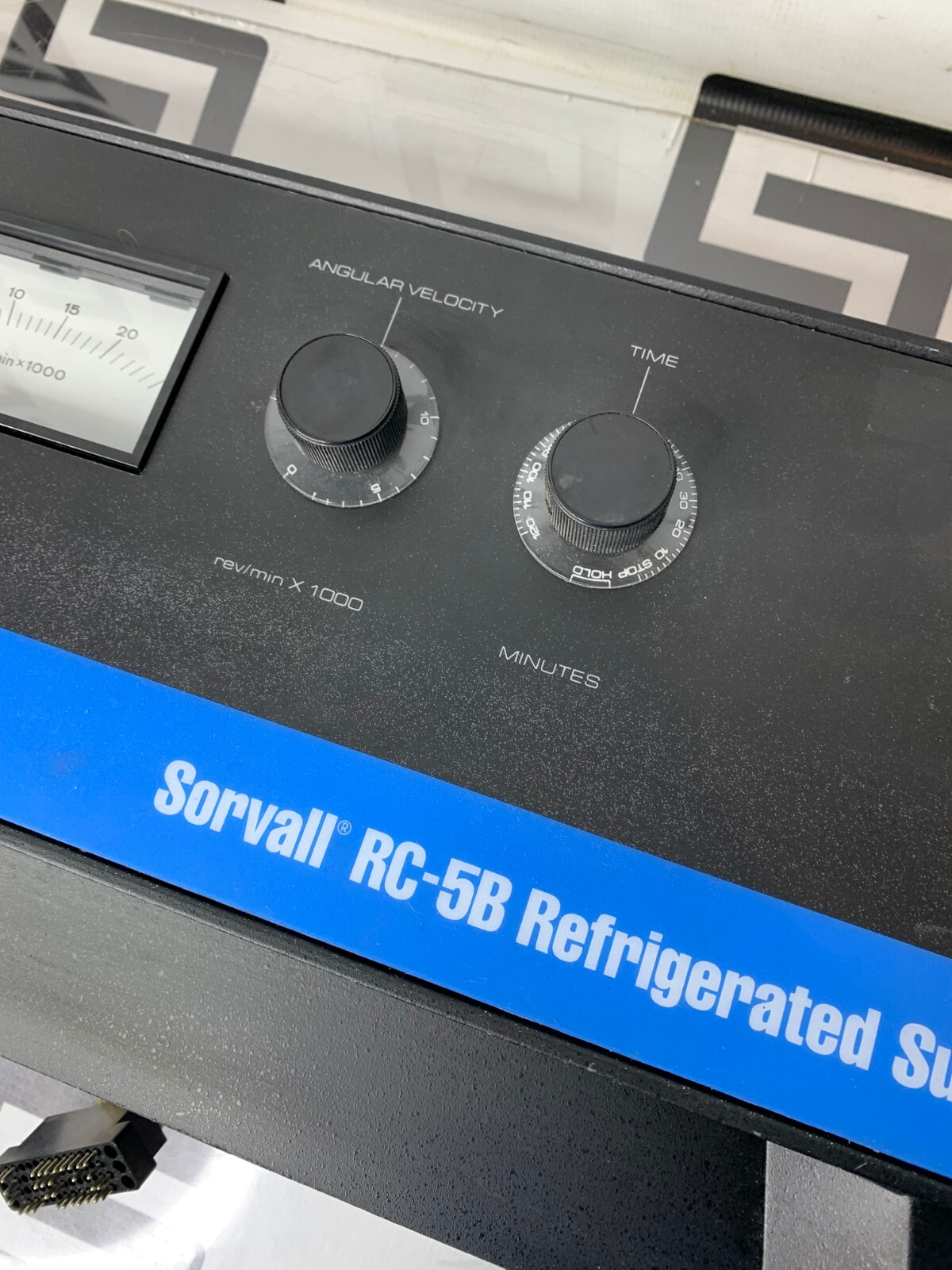 Used SORVALL 74040 FRONT CONSOLE PANEL ASSY HOUSING FOR RC-5B SUPERSPEED CENTRIFUGE