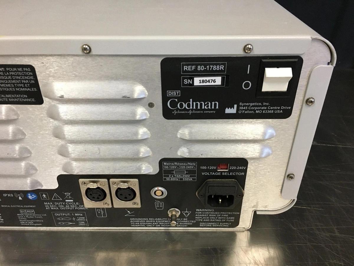Used CODMAN MALIS CMC V 80-1788R BIPOLAR GENERATOR UNIT