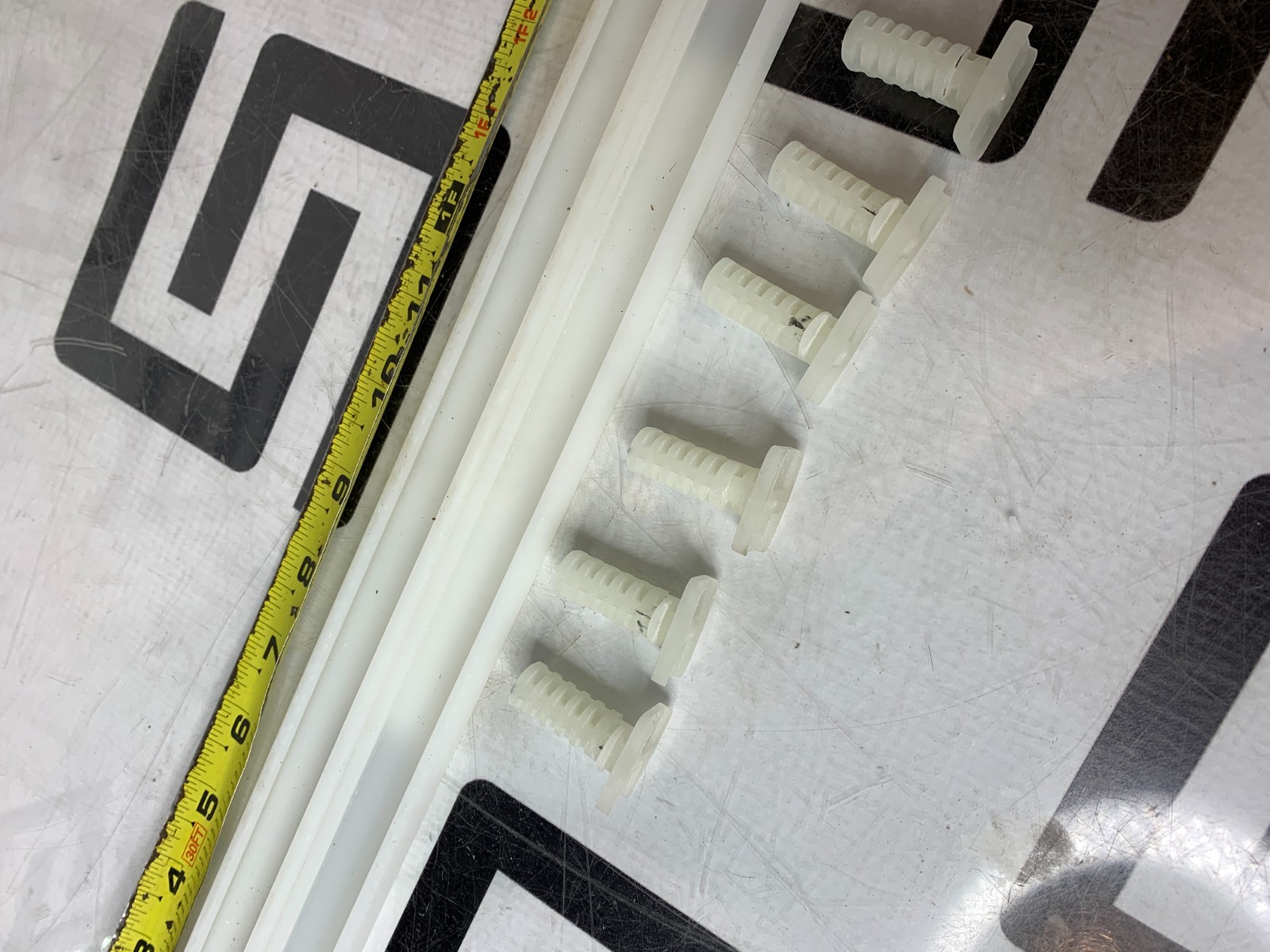 Used ASP Sterrad 100S Sterilizer 90-03638-0-002 Chamber Support Guide Rail Kit Assy