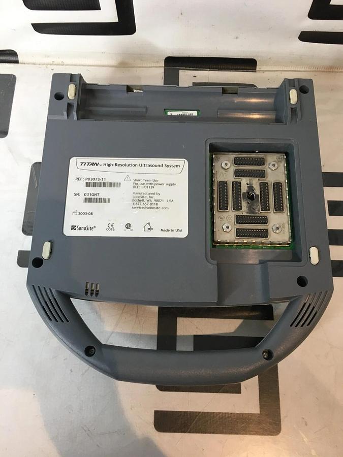 Used SonoSite Titan Ultrasound System P03073 Portable
