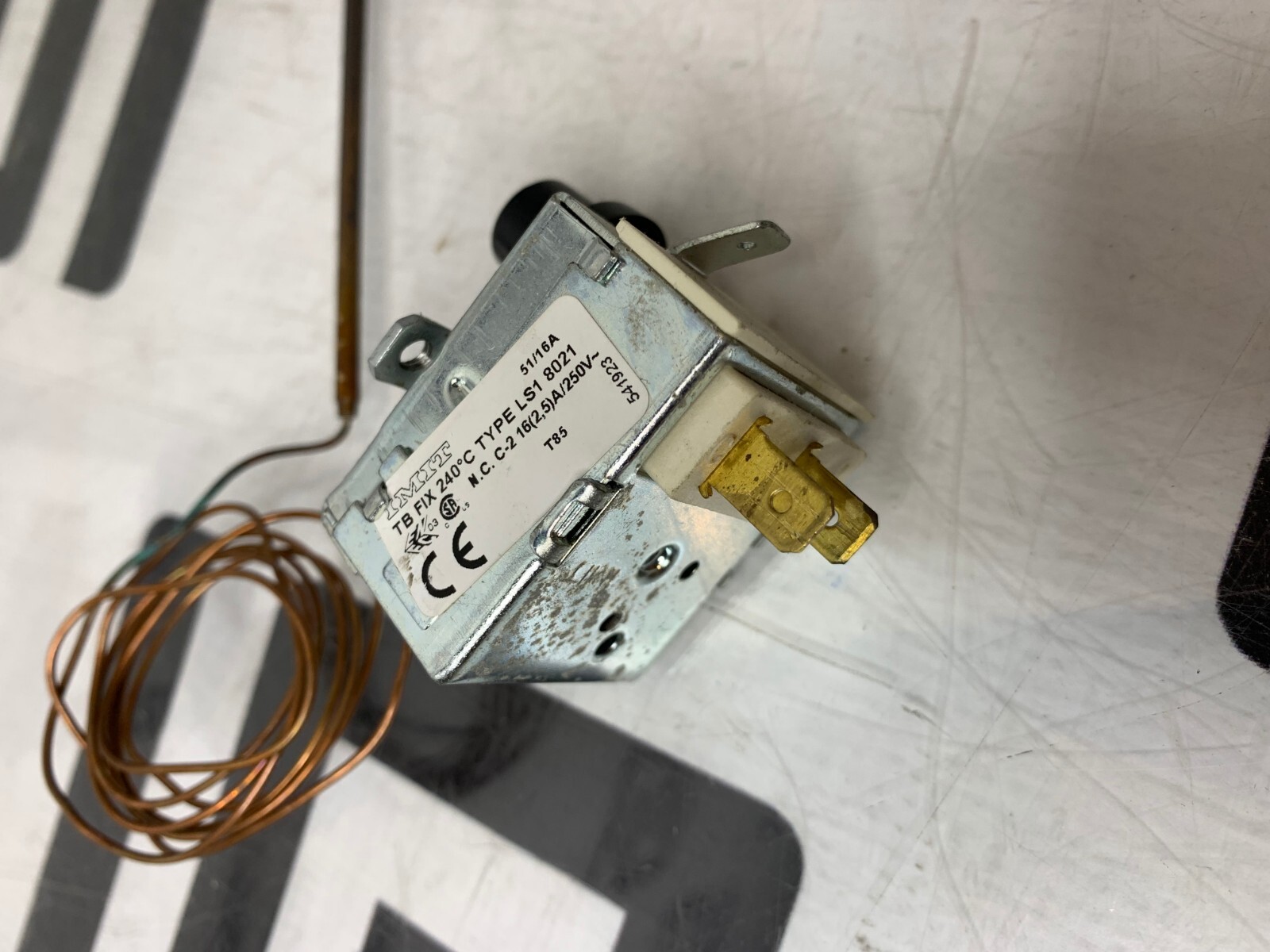 Used Scican Bravo 17V 17 22V 22 TG400 43000140000 safety thermostat