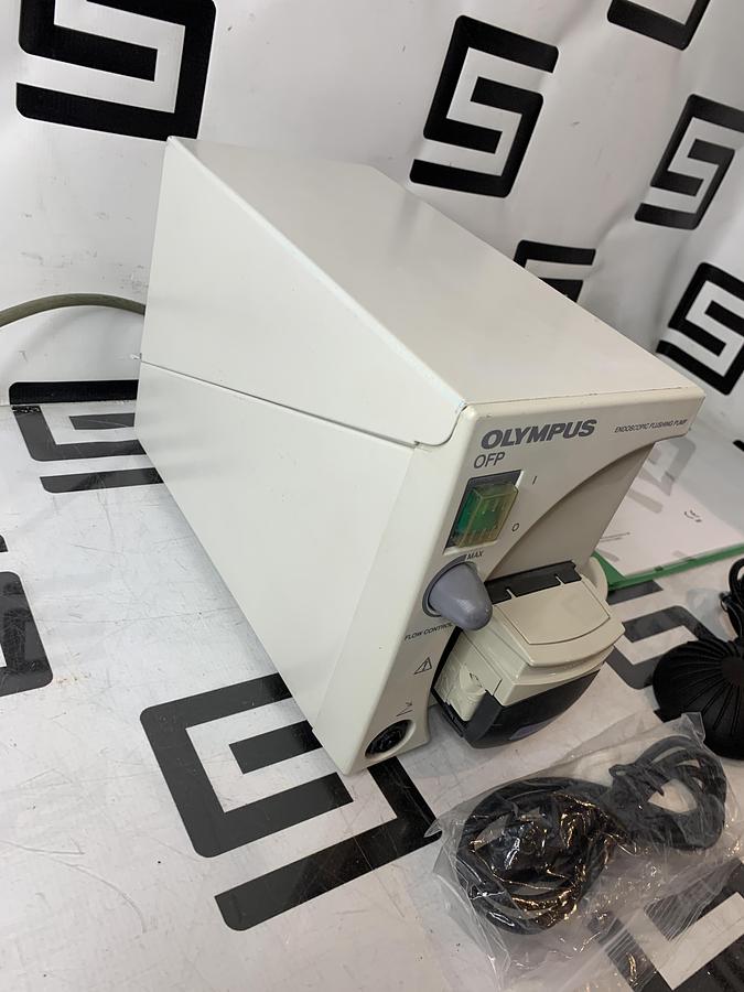 Used Olympus OFP Endoscopic Flushing Pump Irrigation TESTED WARRANTY