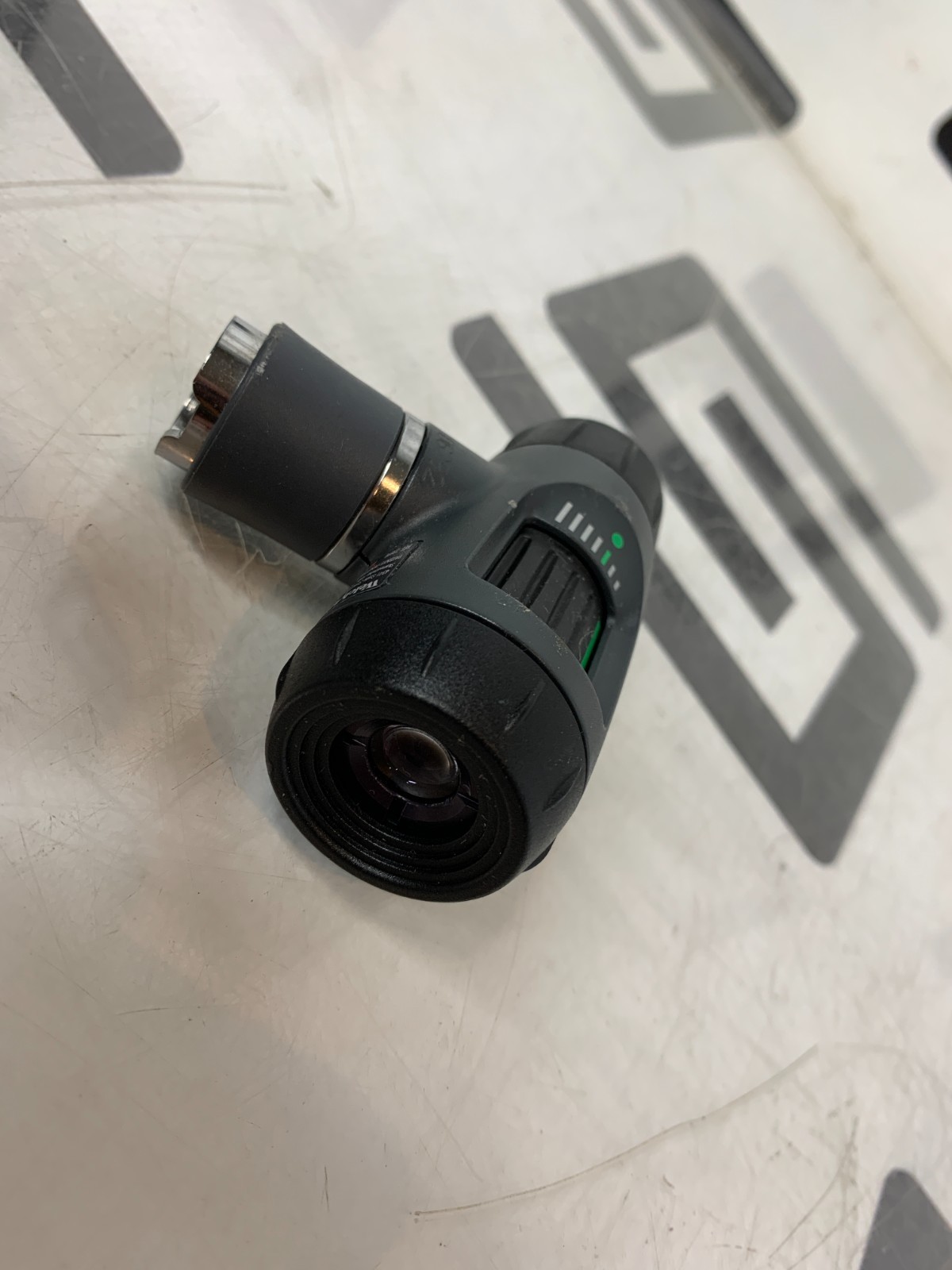 Used Welch Allyn 3.5V Macroview Diagnostic Otoscope 23810 Head Bulb Tested B DENTED