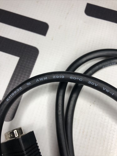 Used E119932 AWM 2919 80ºC 30V VW-1 Low Voltage Computer Cable 6 Ft. EX12-6ED
