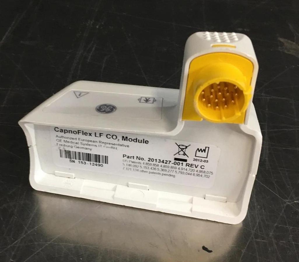 Used GE Dash 3000 4000 5000 CapnoFlex LF Co2 Module PN: 2013427-001 TESTED WARRANTY