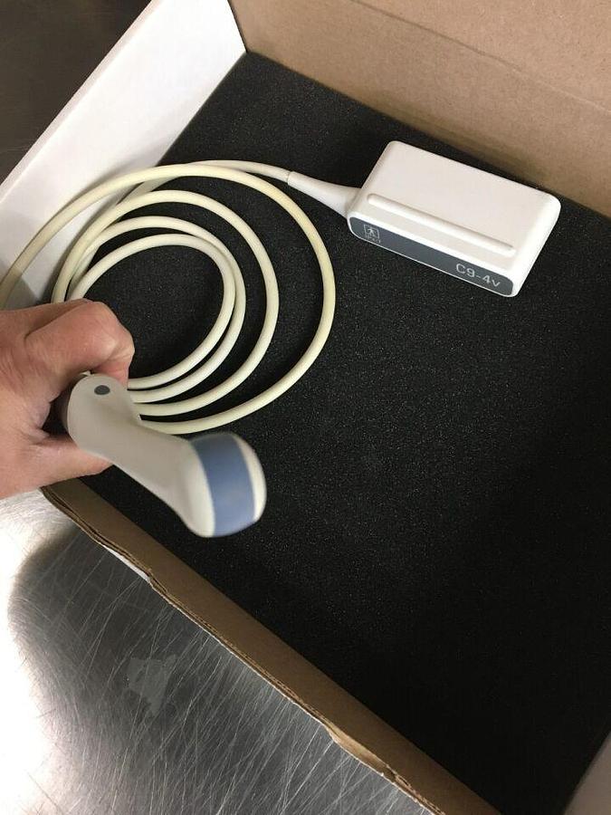 Used C4V Ultrasound Transducer Probe 453561652573 Endocavity Transvaginal