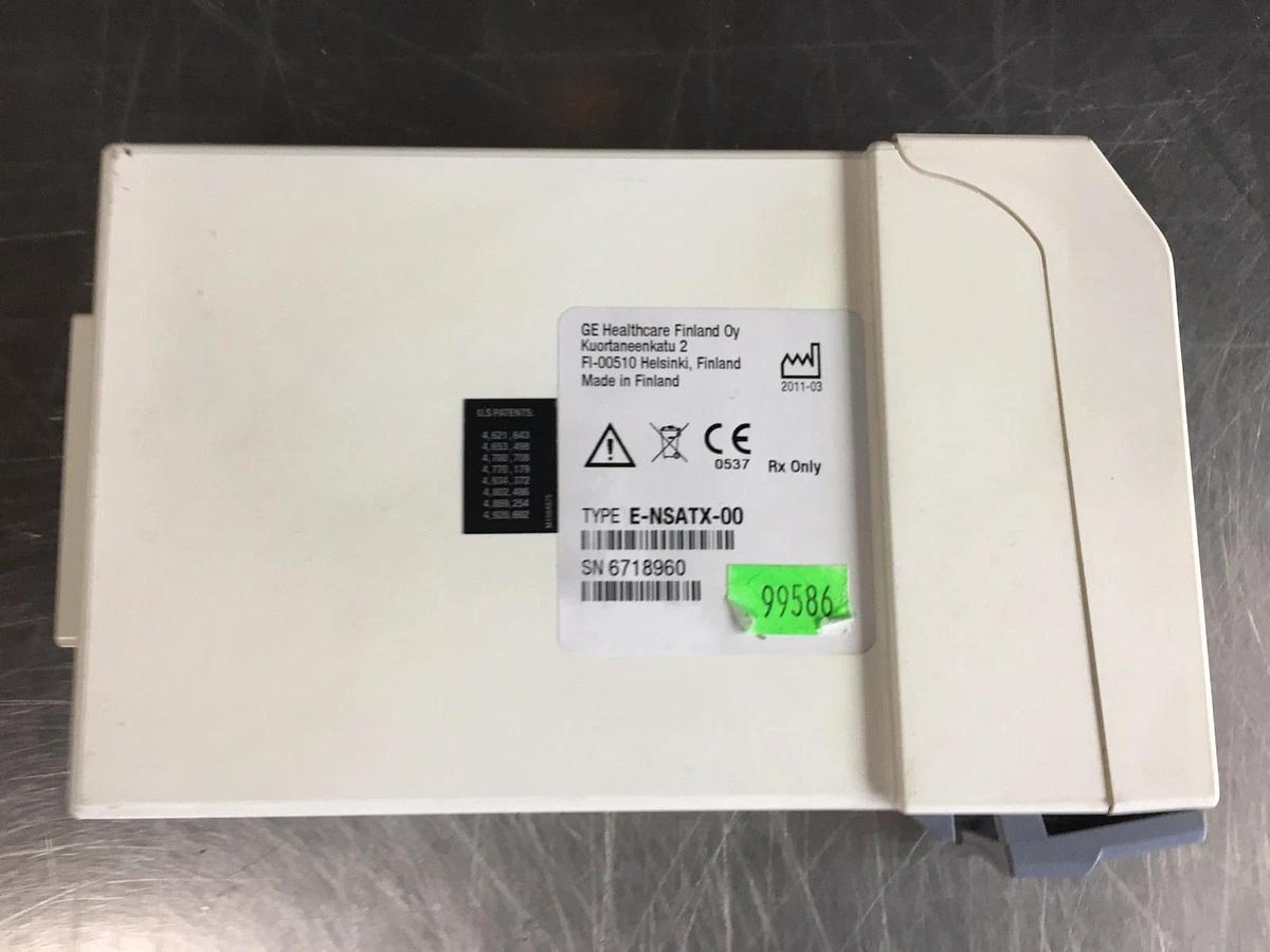 Used GE Healthcare E-NSATX-00 E-NSATX Oximax Sensor Module SpO2