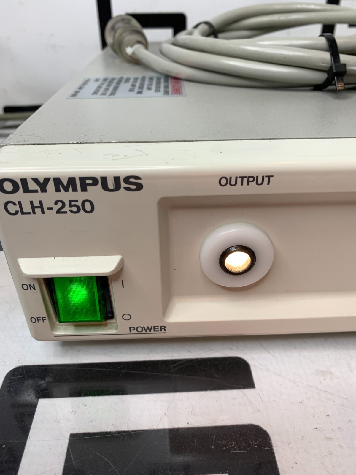 Used Olympus CLH-250 Light Source Halogen Endoscopic Surgical Headlight  250 Watts