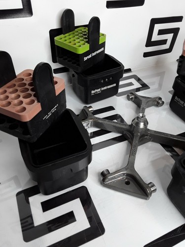 Used SORVALL RT 6000 T6000 CENTRIFUGE H1000B ROTOR DUPONT 11053 BUCKETS INSERTS