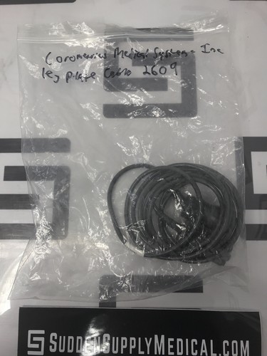 Used Corometrics Medical System Inc Leg Plate Cable 2609 30 DAY WARRANTY 2609AAO