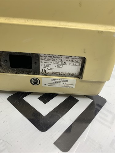 Used EPPENDORF MODEL 5415C CENTRIFUGE BENCHTOP 5415 C TABLETOP