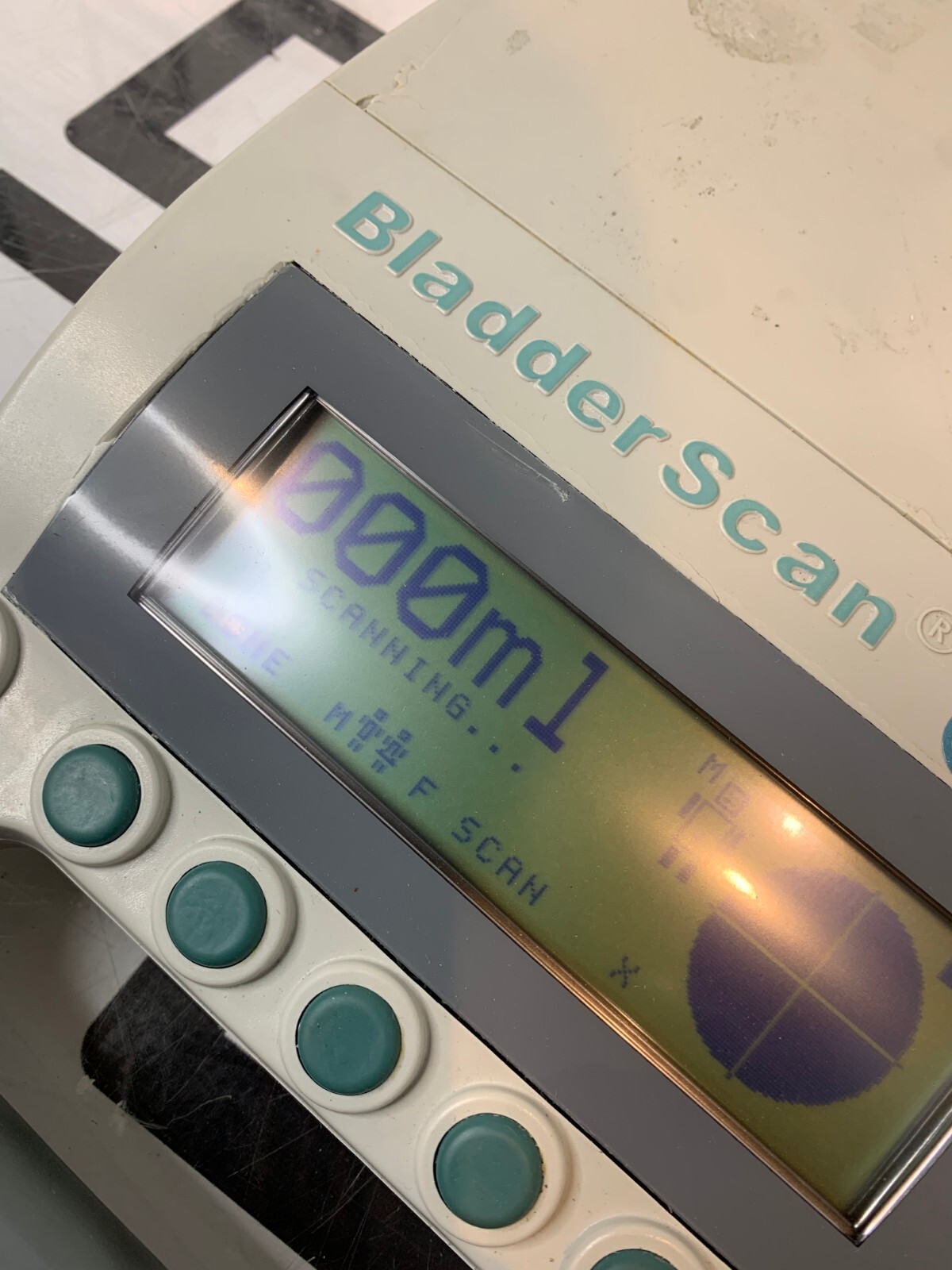 Used Verathon Diagnostic Ultrasound BladderScan BVI 3000 0570-0091 Bladder Probe Scan