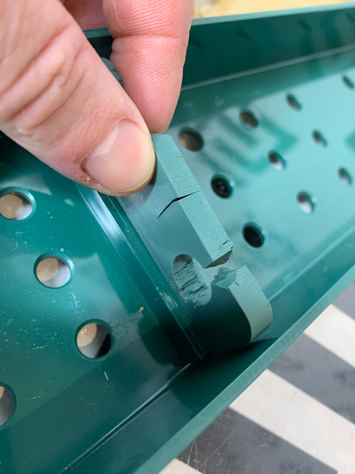 Used Stryker 233-032-108 Laparoscope Sterilization Tray 0233032108 17.5 X 3.25 X 2" B