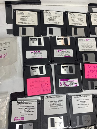 Used Software for ADAC Philips Vertex Forte CHS Camera 9101-0522A Rev. A 9200-0321A