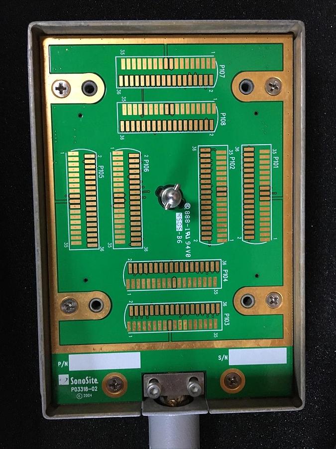 Used Sonosite MicroMaxx HFL38/13-6 Transducer Ultrasound Probe PO5697 Linear Array