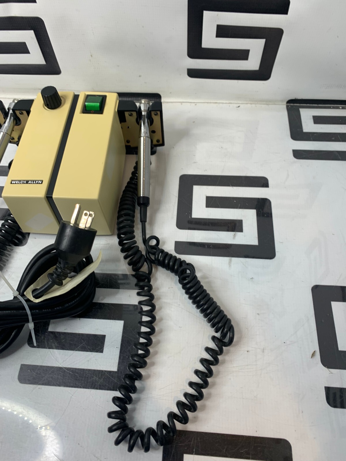 Used Welch Allyn 74710 Series Transformer Otoscope Ophthalmoscope Left Side Only Work